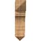Ekena Millwork Merced Arts & Crafts Smooth Bracket, Western Red Cedar, 5 1/2"W x 18"D x 22"H BKT06X18X22MRC03SWR - alternate 2
